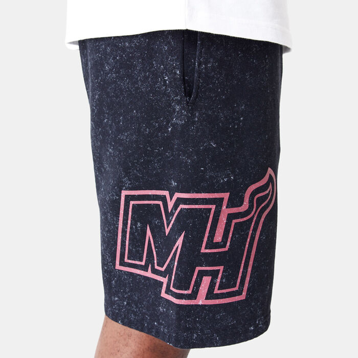 Men's NBA Miami Heat Washed Shorts Men's NBA Miami Heat Washed Shorts image number 4