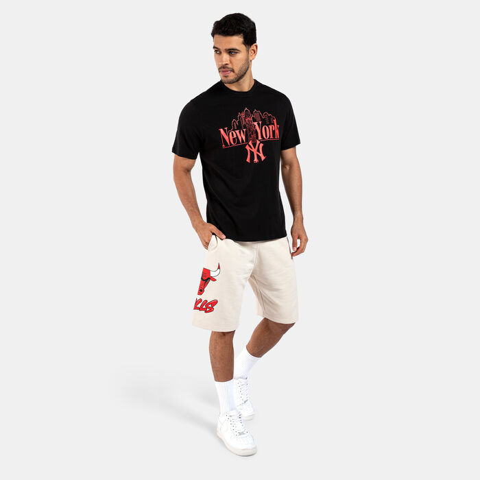 Men's NBA Chicago Bulls Bubble Script Shorts Men's NBA Chicago Bulls Bubble Script Shorts image number 2