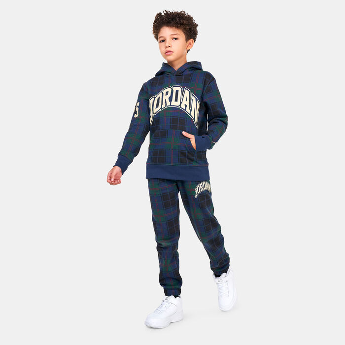 Kids' Essentials Plaid Sweatpants Kids' Essentials Plaid Sweatpants image number 2