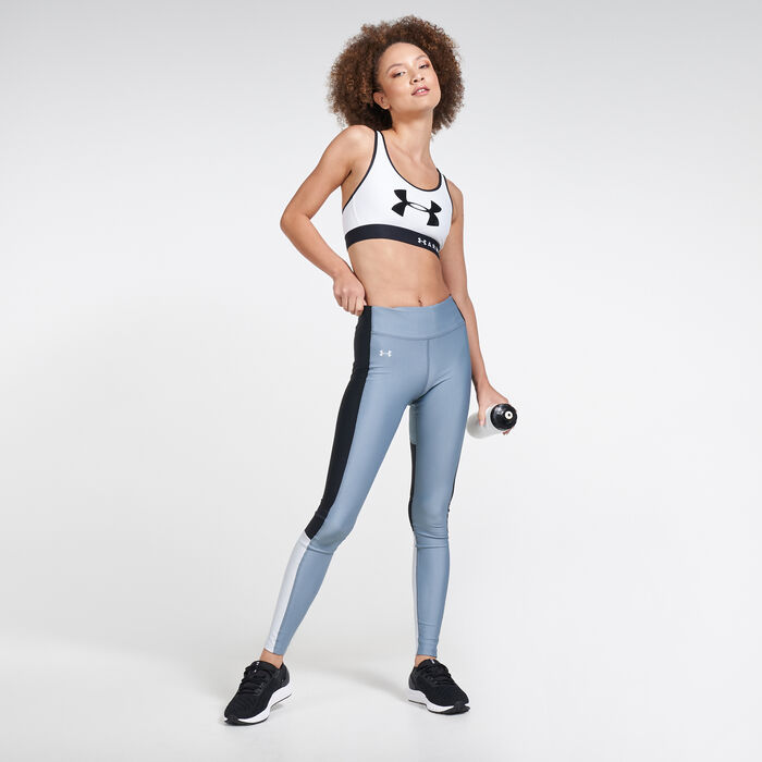 Women's Armour Mid Keyhole Graphic Sports Bra Women's Armour Mid Keyhole Graphic Sports Bra image number 2