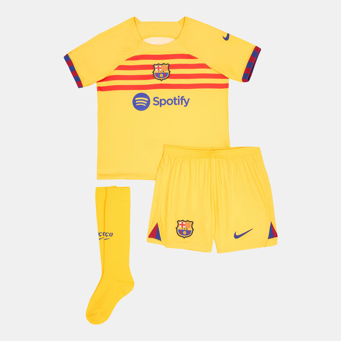 Kids' F.C. Barcelona Dri-FIT 4th Kit - 2022/23 Kids' F.C. Barcelona Dri-FIT 4th Kit - 2022/23 image number 0