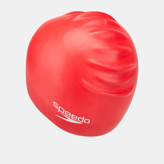 Kids' Moulded Silicone Swimming Cap Kids' Moulded Silicone Swimming Cap image number 1