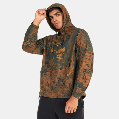 Men's Printed Lightweight Ripstop Anorak Jacket Men's Printed Lightweight Ripstop Anorak Jacket