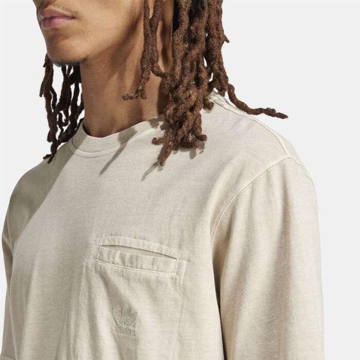 Men's Trefoil Essentials+ Dye Pocket T-Shirt Men's Trefoil Essentials+ Dye Pocket T-Shirt image number 4