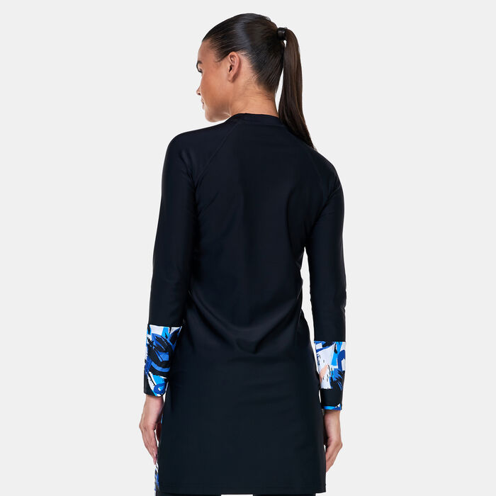Women's Modesty Swimming Tunic Women's Modesty Swimming Tunic image number 1