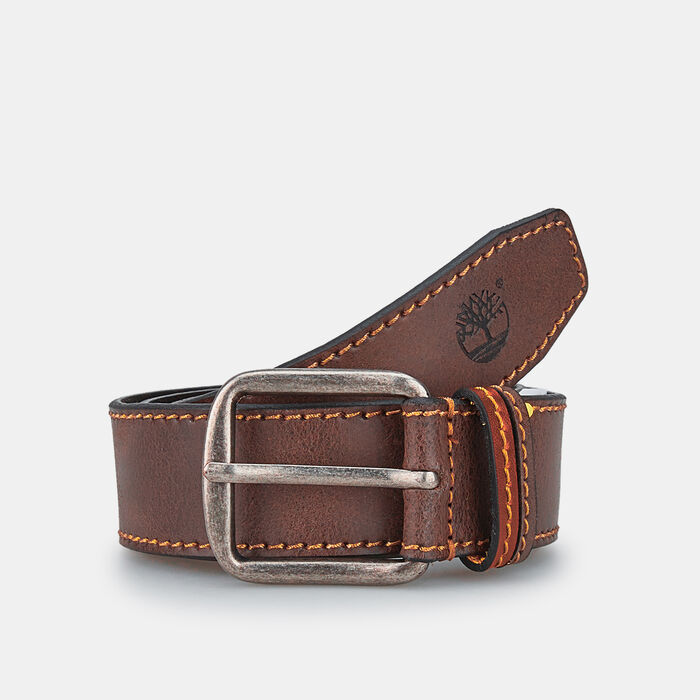 Men's Contrast Stitch Belt Men's Contrast Stitch Belt image number 0