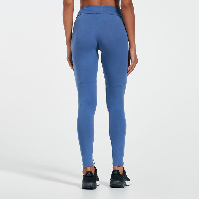 Women's Essentials Cut 3-Stripes Leggings Women's Essentials Cut 3-Stripes Leggings image number 1