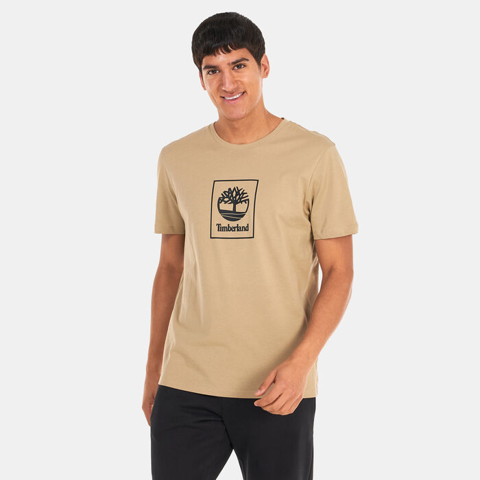Men's Stack Logo Print T-Shirt Men's Stack Logo Print T-Shirt image number 0