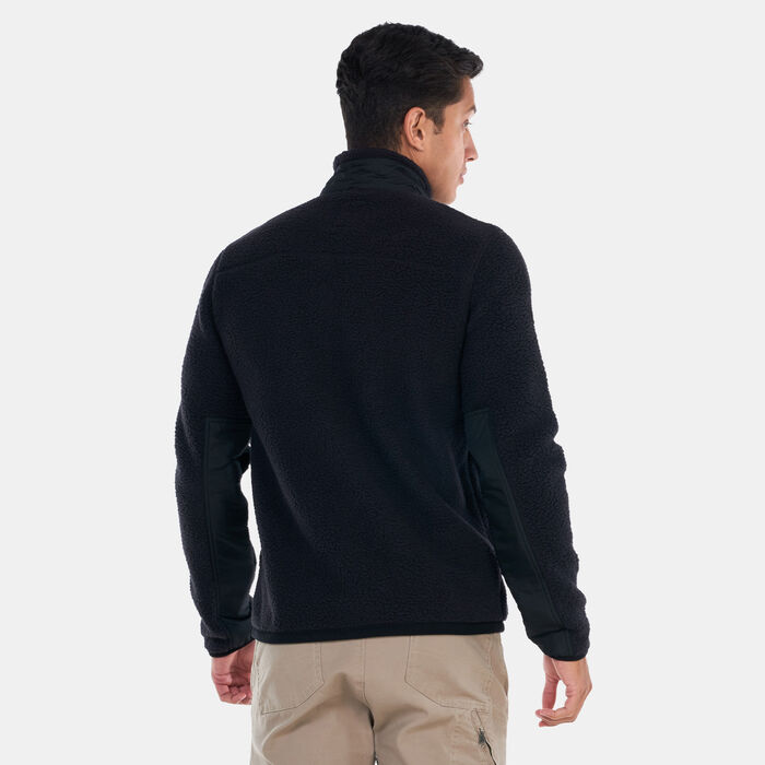 Men's Mix Media Sherpa Fleece Jacket Men's Mix Media Sherpa Fleece Jacket image number 1