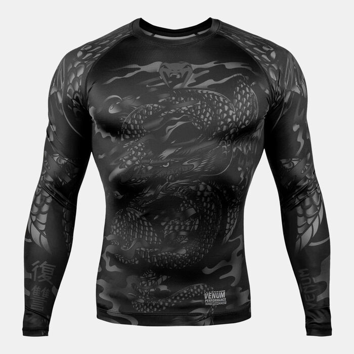 Men's Dragon's Flight Long Sleeve Rashguard T-Shirt Men's Dragon's Flight Long Sleeve Rashguard T-Shirt image number 0