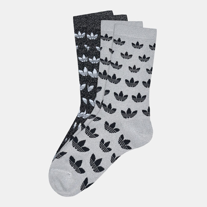 Men's Monogram Full Glitter Crew Socks Men's Monogram Full Glitter Crew Socks image number 0