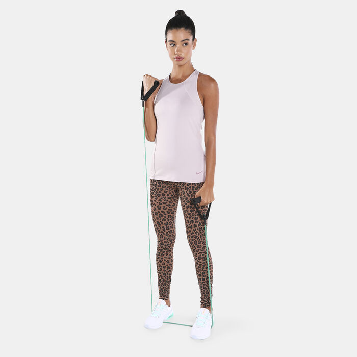 Women's Dri-FIT One Mid-Rise Printed Leggings Women's Dri-FIT One Mid-Rise Printed Leggings image number 2