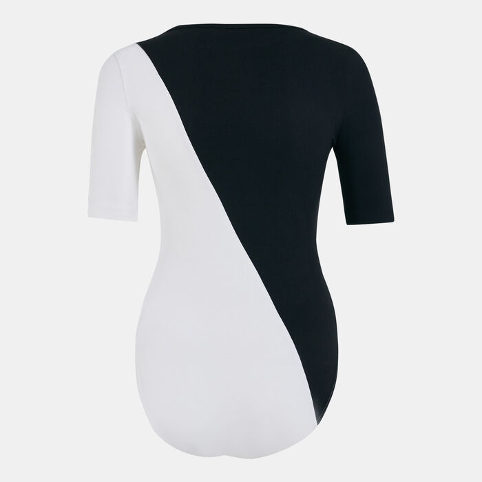 Women's Adicolor Sliced Trefoil Bodysuit Women's Adicolor Sliced Trefoil Bodysuit image number 1