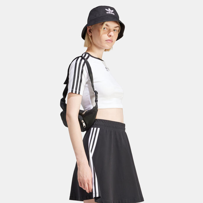Women's 3-Stripes Baby T-Shirt Women's 3-Stripes Baby T-Shirt image number 2