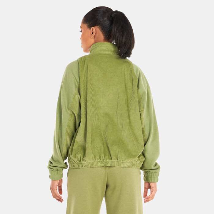 Women's Air Corduroy Fleece Full-Zip Jacket Women's Air Corduroy Fleece Full-Zip Jacket image number 1