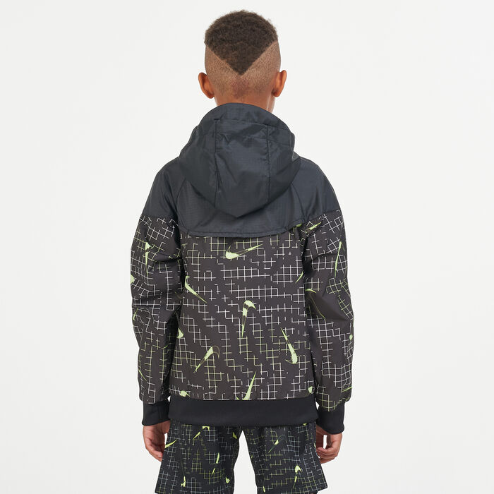Kids' Windrunner Allover Print Jacket Kids' Windrunner Allover Print Jacket image number 1