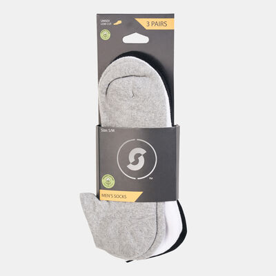 Men's Sports Ankle Socks (3 Pack) - S/M Men's Sports Ankle Socks (3 Pack) - S/M