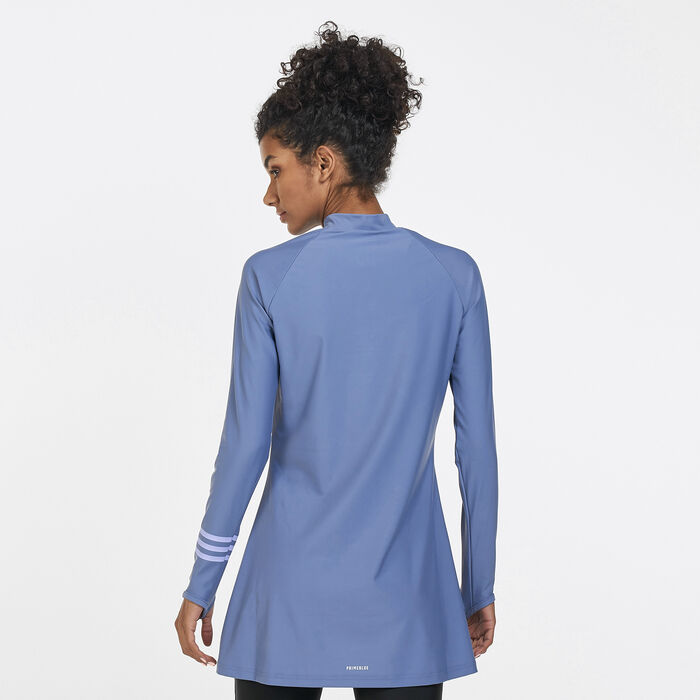 Women's 3-Stripes Swimming Top Women's 3-Stripes Swimming Top image number 2