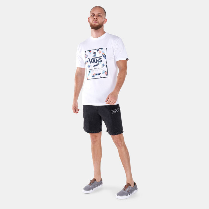 Men's Mineral Wash Loose Fleece Shorts image number 2