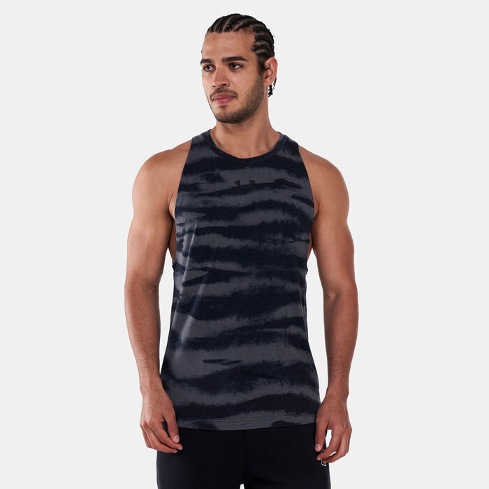 Men's UA Baseline Printed Tank Top Men's UA Baseline Printed Tank Top image number 0