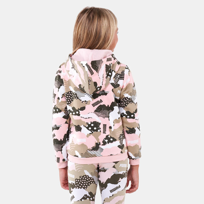 Kids' Alpha AOP Full-Zip Hoodie Kids' Alpha AOP Full-Zip Hoodie image number 1