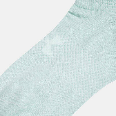 UA Women's Essential No-Show Ankle Socks (6 Pack)