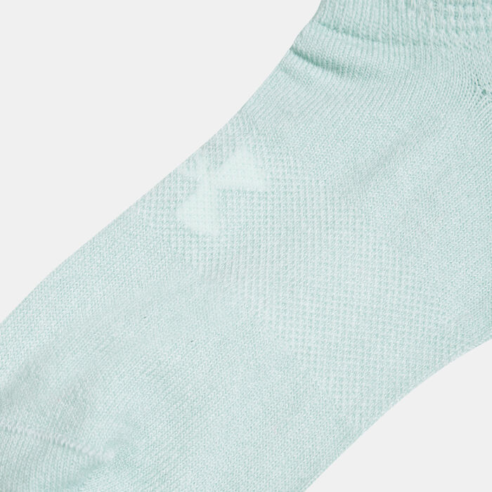 UA Women's Essential No-Show Ankle Socks (6 Pack) image number 1