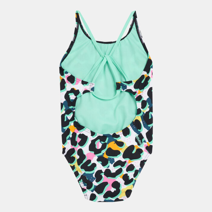 Kids' JungleSpeak Tieback Swimsuit image number 1
