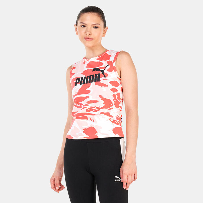 Women's Summer Splash Allover Print Tank Top Women's Summer Splash Allover Print Tank Top image number 0