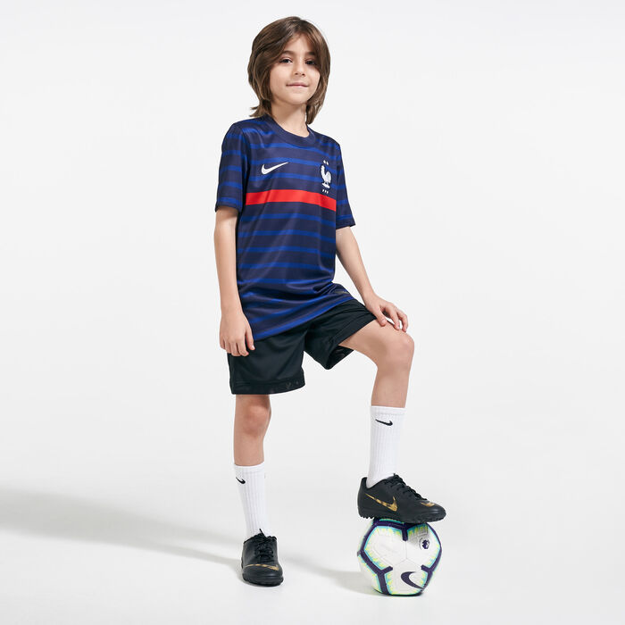 Kids' France Stadium Home Jersey - 2020/21 (Older Kids) Kids' France Stadium Home Jersey - 2020/21 (Older Kids) image number 2