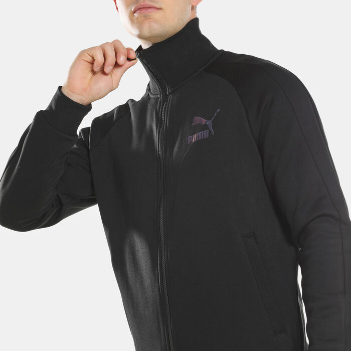 Men's Iconic T7 Double Knit Track Jacket Men's Iconic T7 Double Knit Track Jacket image number 3