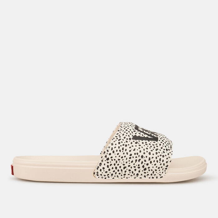 Trippy Grain LA Costa Unisex Slides Trippy Grain LA Costa Unisex Slides image number 1