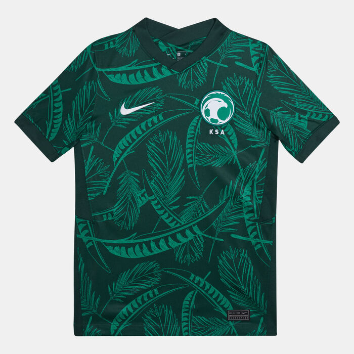 Kids' Saudi Arabia 2020 Stadium Away Jersey (Older Kids) Kids' Saudi Arabia 2020 Stadium Away Jersey (Older Kids) image number 0