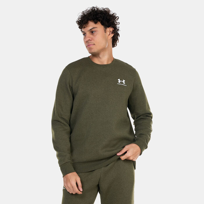 Men's UA Essential Fleece Sweatshirt Men's UA Essential Fleece Sweatshirt image number 0
