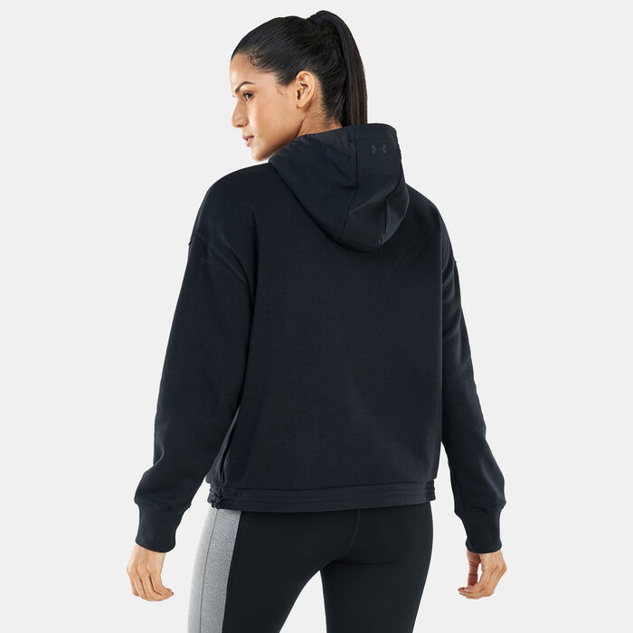 Women’s Project Rock Fleece Hoodie Women’s Project Rock Fleece Hoodie image number 1