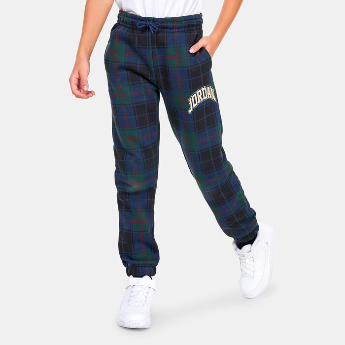 Kids' Essentials Plaid Sweatpants Kids' Essentials Plaid Sweatpants image number 0