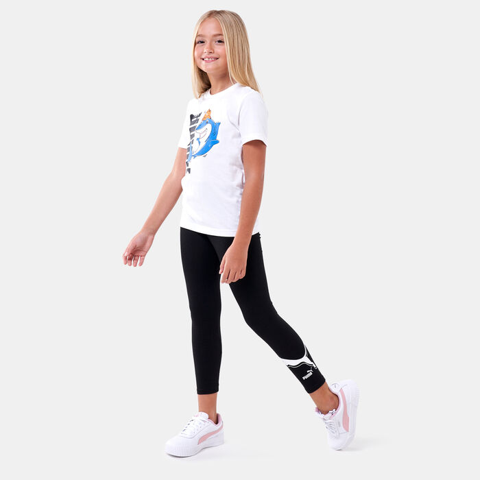 Kids' POWER Logo Leggings image number 2