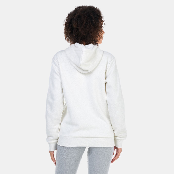 Women's Essentials 3-Stripes Fleece Hoodie image number 1