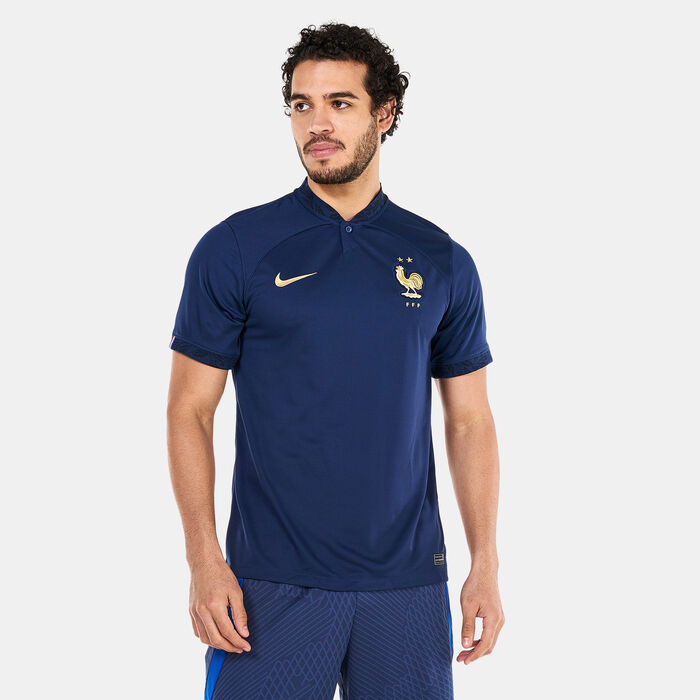 Men's France Dri-FIT Stadium Home Jersey - 2022 Men's France Dri-FIT Stadium Home Jersey - 2022 image number 0