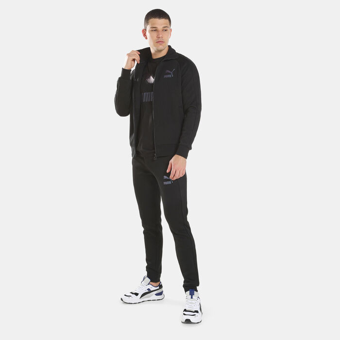 Men's Iconic T7 Double Knit Track Jacket Men's Iconic T7 Double Knit Track Jacket image number 2