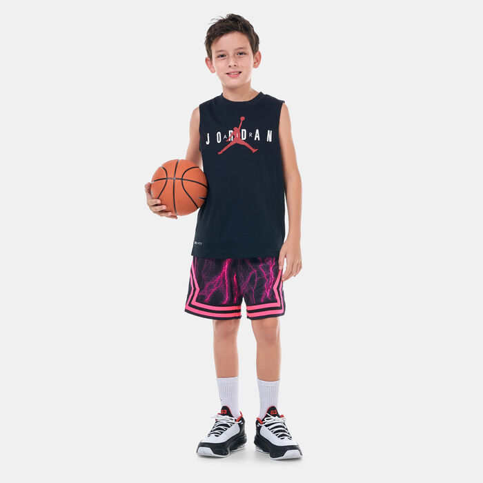 Kids' Jumpman Basketball Tank Top (Older Kids) Kids' Jumpman Basketball Tank Top (Older Kids) image number 2