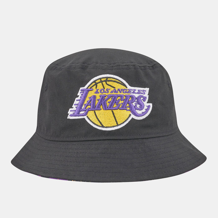 Men's Los Angeles Lakers Print Infill Bucket Hat Men's Los Angeles Lakers Print Infill Bucket Hat image number 0