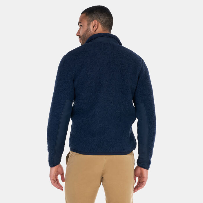 Men's Mix Media Sherpa Fleece Jacket Men's Mix Media Sherpa Fleece Jacket image number 1