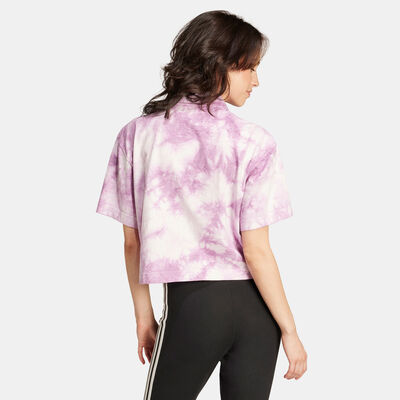 Women's ALL SZN Tie Dye Polo T-Shirt