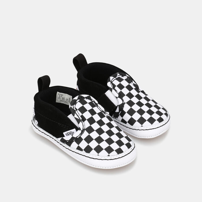 Kids' Checker Slip-On V Crib Unisex Shoe (Baby & Toddler) Kids' Checker Slip-On V Crib Unisex Shoe (Baby & Toddler) image number 1