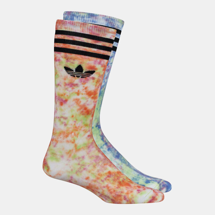Men's Tie-Dyed Crew Socks (2 Pairs) image number 0