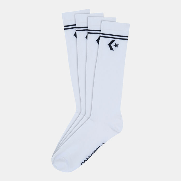 Star Chevron Double Stripe Crew Socks (2 Pack) image number 0