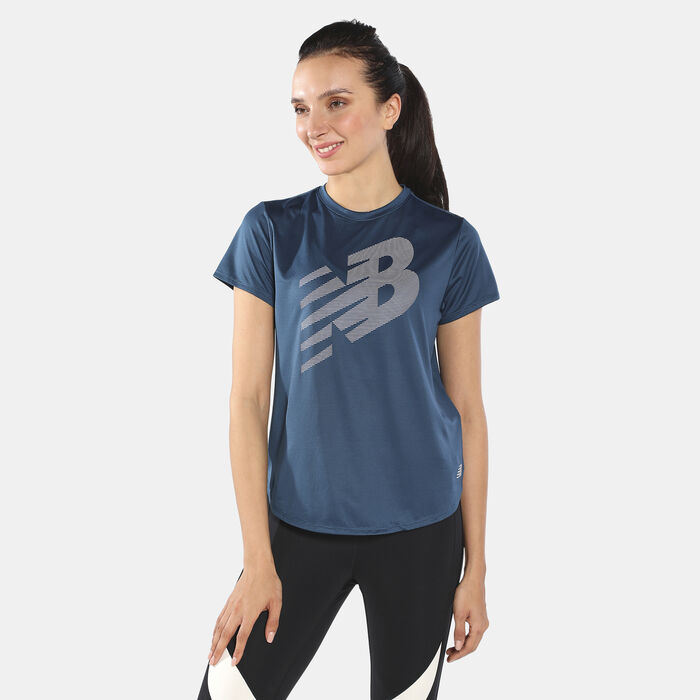 Women's Printed Accelerate T-Shirt Women's Printed Accelerate T-Shirt image number 0
