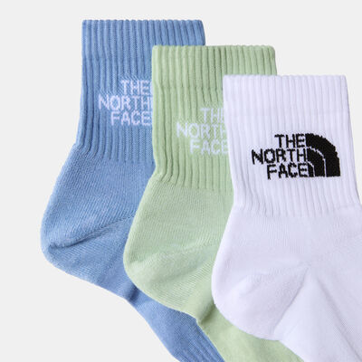 Multi Sport Cushioned Quarter Socks (3 Pairs)