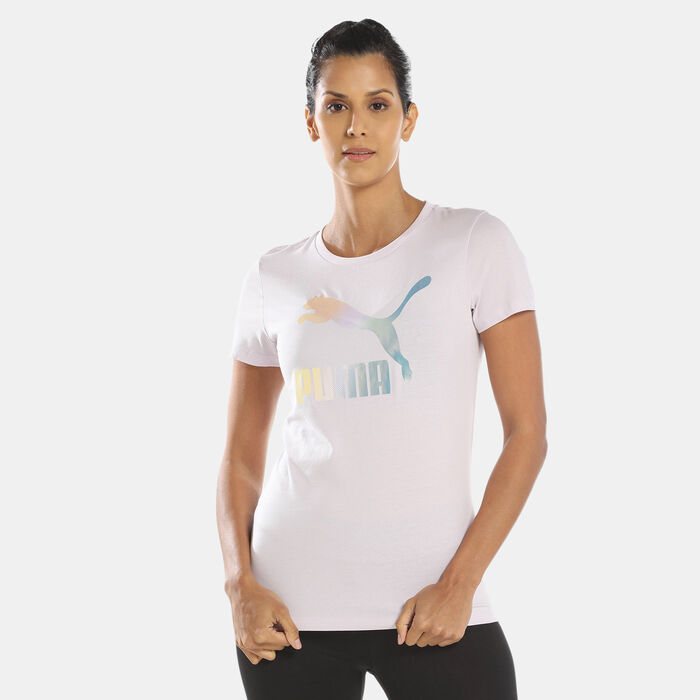 Women's Crystal Galaxy Graphic T-Shirt image number 0